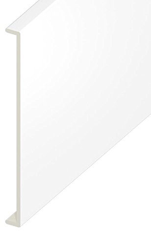 9mm uPVC Fascia Capping Board (5m) - White, 350mm