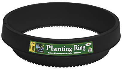 WaterRounds 24 in Planting Ring (6 Pack) Edging and Water Retention