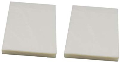 BESPORTBLE Plastification Thermique Blanches Universelles 200 Feuilles Pet Anti-reflet et Résistantes la Décoloration, Film de Protection Photo Étanche pour Bureau et Domicile