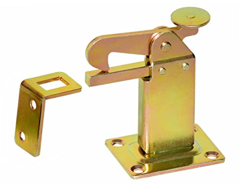KeyMet GmbH Torfeststeller Türfeststeller (2, Bodenmontage Gelb Verzinkt)