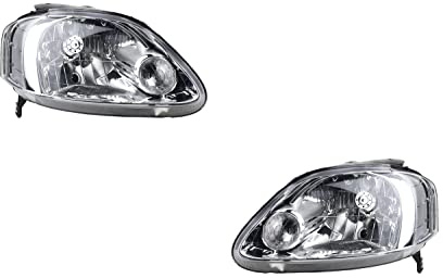 Johns, Scheinwerfer Halogen passend für VW Fox 5Z1 01/07-08/09 H4 Satz L R