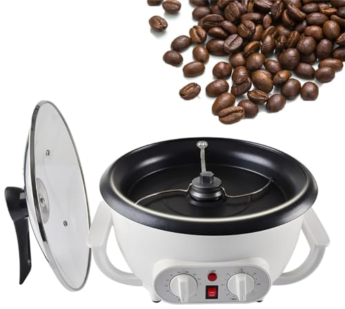 DISHENGZHEN Electric Household Coffee Roaster Machine, 750g Automatic Coffee Bean Roaster with 60min Timer and 0-240℃ Temperature Adjustable for Roasting Coffee Bean Nut Peanut Cashew Chestnuts