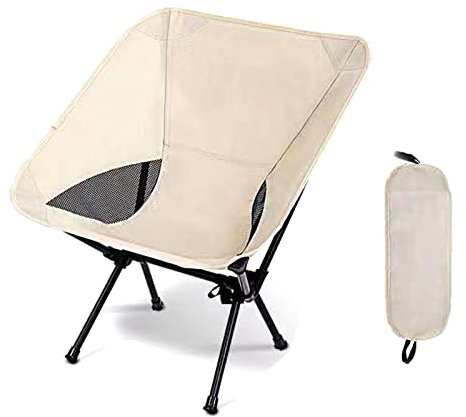 YIHANSS Klappbarer Strandstuhl, Outdoor-Campingstuhl, Angelstühle aus Oxford-Stoff mit Aufbewahrungstasche, tragbarer kompakter Gartenstuhl für Wanderreisen und Picknicks