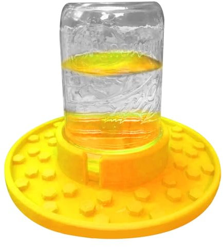 Mason Jar -Futterspender – Mason Jar Bienenfutterspender für Bienenstock, Gartenbecher, Zuckerwasser und Eingangs-Futterspender, effiziente Honigbienen-Dose, verwendet zum Füttern von Wasser