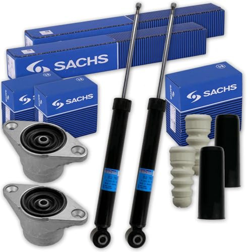 2x Sachs Stossdämpfer + Domlager + Protection Kit hinten