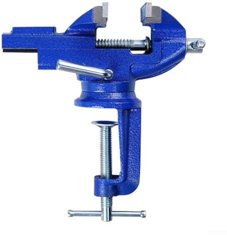HEBEOT Vice Heavy Duty Vice Vice Machine Vise Clamp Vices For Workbench For Daily Use, Garage Work, Hobby Projects(80mm)