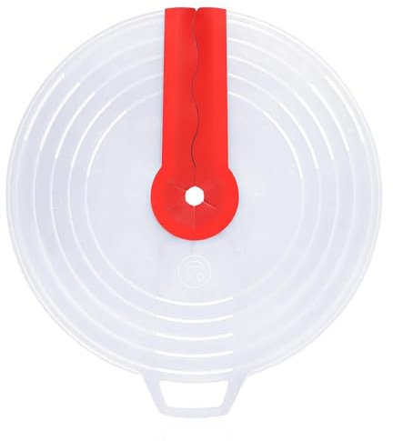 Spritzschutz, Universal Rührschüssel mit Spritzschutz, Silikon Spritzschutz Schüssel Deckel zum Schlagen von Eiern und Schlagsahne, Verhindert Lästiges Spritzen des Teigs Beim Mixen