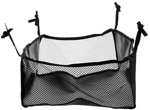 WOFASHPURET Rollstuhltasche Sitz Aufbewahrungstasche Aus Netztasche Für Rollatoren Mit Viel Stauraum Für Regenschirm Snacks Und Kleinigkeiten Einfach Zu Befestigen Und Sicher Zu Tragen