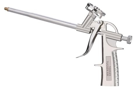 Pistola de espuma expansible de espuma GlueGun de espuma de poliuretano de metal, herramienta manual para renovación de la casa