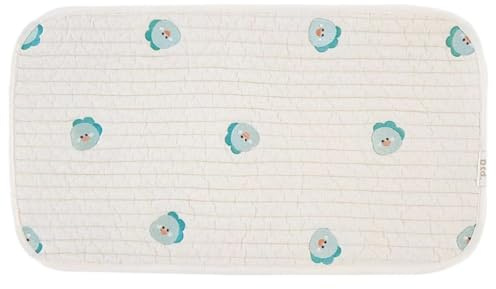 THINCAN Winter Gestepptes Kissen Säugling Flachkissen Hülle Für Neugeborene Babys 0-6 Monate Baumwolle Flachkopfwolkenkissen Baumwollkissenbezug