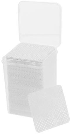 LRXIYODE Nagellackentferner Baumwolltücher 2 Boxen mit 400 Stück für Maniküre und Nagelpflege Fusselfrei zum Entfernen von Nagellack zu Hause