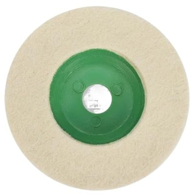 Dischi di macinazione di griglia, 1-10 pezzi 100 mm smerigliatrice angolare lucidatura disco di lana disco abrasivo feltro rimozione metallo(1pc)
