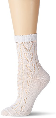 Lusana - Calze tradizionali da donna Heidi Bianco (bianco 26). 40-42