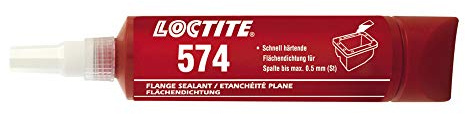 Loctite 231561 Model 574 Surface Sealant, Medium Strength, 250mL, Orange
