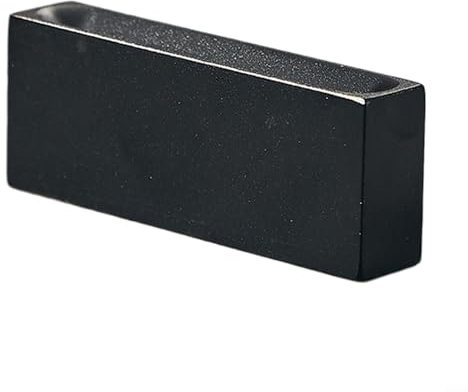 Kaffeefilterhalter aus Aluminium, bequem und effizient, stilvolles Aussehen (schwarz, 1 Gitter)