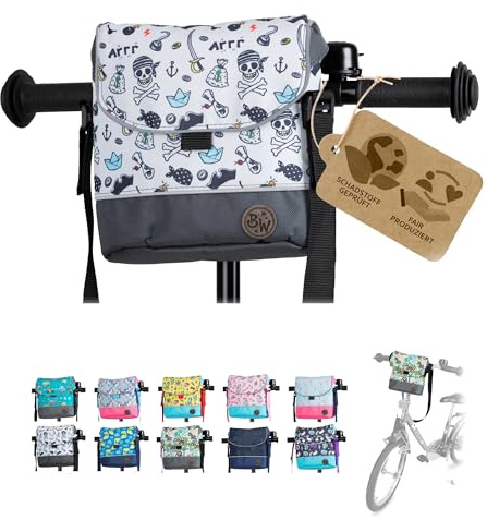 Lenkertasche Fahrradtasche für Kinder Laufradtasche M27 | mit Schultergurt, kompatibel mit Puky, Woom & Roller, wasserabweisend, robust