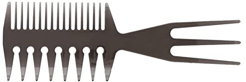 Brrnoo Hårbredtandskam, bärbar hårkammare med olja för män, med ett bekvämt långt handtag 6 typer för hårstyling hemma och på salong (2)