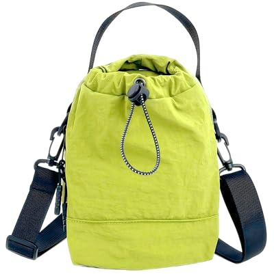 HAUMAUH Crossbody Sling Bag for Women & Men | Shoulder Small Bags with Water Bottle Holder | Lightweight for Travel Hiking Beach & Outdoor Activities