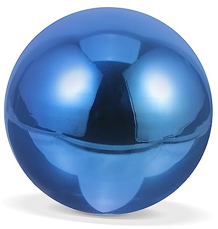 CONGARTENO Reflective Ball 4.72 Inch Polished Gazing Globe Mirror Sphere Garden Lawn Decorative Ornament Outdoor Sphere Sculpture