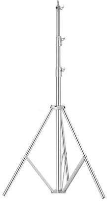 Soporte De Iluminación Resistente, Altura Ajustable De 135 A 280 Cm, Capacidad De Carga De 10 Kg, For Focos, Softbox Y Estudio De Fotografía.