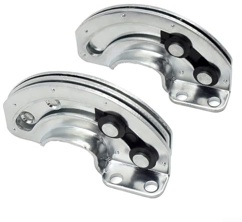 Concealed Sliding Hinge, 2 Pack 90 Degree Limit Hinge Carbon Steel Cabinet Door Hinge Smooth Ball Bearing Operation for Heavy Wood or Glass Doors(Left)
