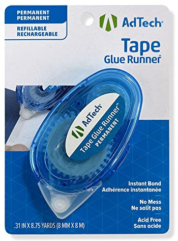 Crafter's Tape Permanent Glue Runner-.31x8.75 Yards