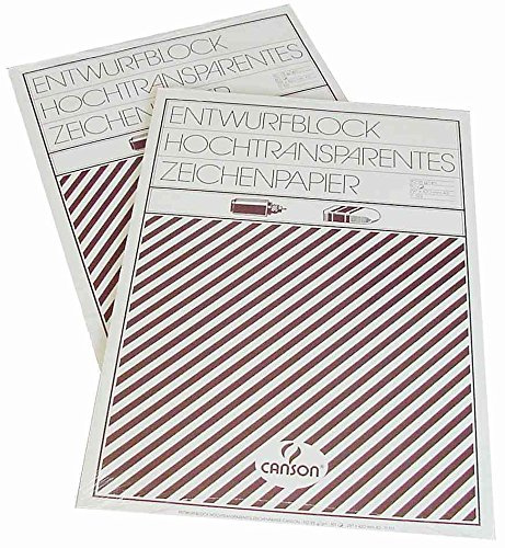 Canson 200017126 - Skizzen Transparentpapier, A3
