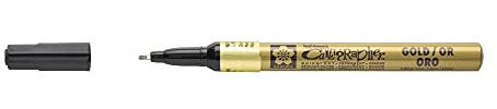 SAKURA - Pen-Touch - Calligrapher - Gold - Fine