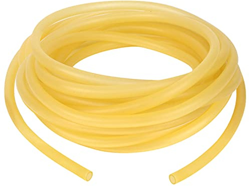Tubo Elastico in Lattice 5 Metri per Fionda - Alta Resilienza, Rotondo 6x9mm, Gomma