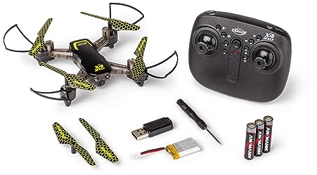 Carson 500507178 X4 Quadcopter 210-LED 100% RTF - 100% flugfertig, Ferngesteuerter, RC Quadcopter, inkl. Batterien und Fernsteuerung, RC Drohne