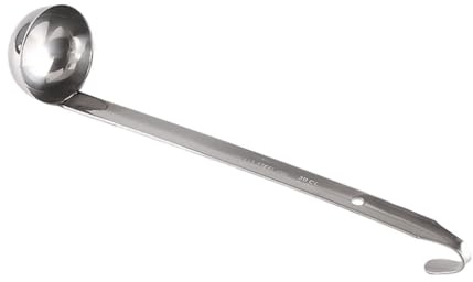 DSOUWEH Louche à Long Manche en Acier Inoxydable, cuillère pour Toutes Les Occasions, Petites louches et cuillères en Acier Inoxydable, louche à Soupe, Type 1