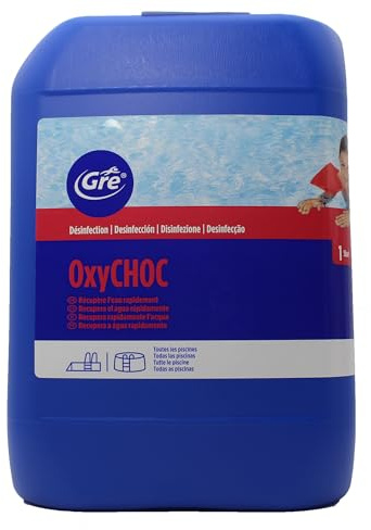 76098 OxyChoc, Oxygène Actif Liquide, sans Chlore - 5L