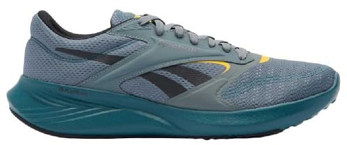 Reebok Unisex Energen Tech 2 sneakers, Mörk dimma retro blågrön gyllene haze, 43 EU