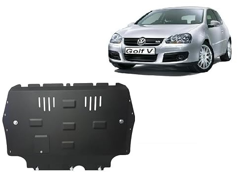 Scut Protection Motorschutz aus Metall kompatibel mit VW Golf 5.