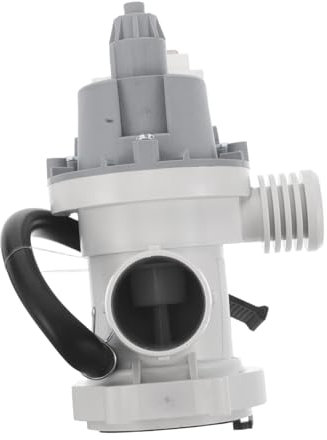 DIYEAH Pompe De Vidange Machine à Laver Blanche Moteur Robuste Pour Drainage Fiable Installation Facile Compatible Appareils Ménagers Vidange