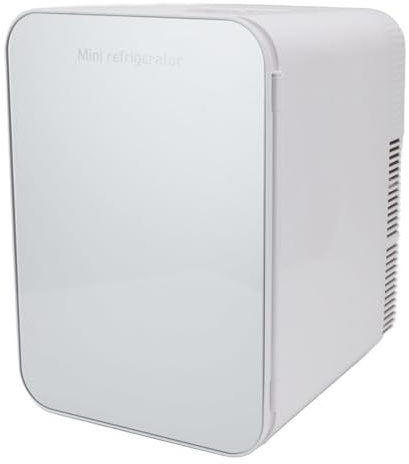 aqxreight Portabelt Kylskåp Compact Kylskåp 10L Minikylare och Varmare för Matdrycker Hudvård med Avancerad Kylteknologi Energibesparande Tyst