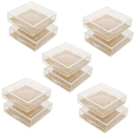 SHERCHPRY 10pcs Eyelash Box False Eyelashes Holder Makeup Storage Organizer Travel Friendly