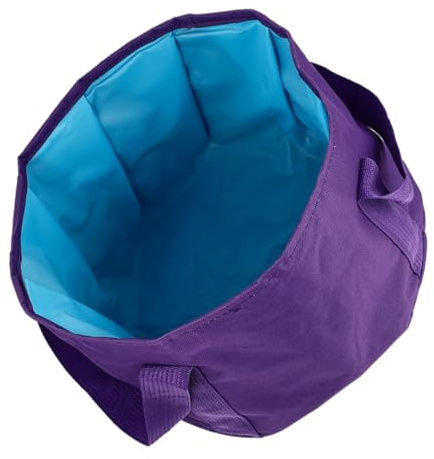 WEKADRIN Bassin de Bain de Pied Pliable Étanche et Seau de Lavage Renforcé pour Usage Domestique et Voyage Design Compact et Léger Facile à Transporter et Ranger