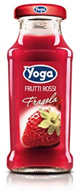Succo di Frutta Yoga Fragola da 24 Bottiglie da ml.200