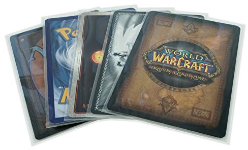 Arkero-G 100 Standard Matt Card Sleeves Transparent/Clear Kartenhüllen Größe 66 x 91 mm z.B. MTG Magic