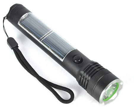 Lampe de poche solaire