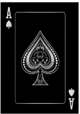 dsdsgog Gold und Silber Spielkarten Drucke Leinwand Kunstdruck Wand Leinwand Gemälde auf Poster und Drucke für Club Bar Home Decor 70x100cm Rahmenlos