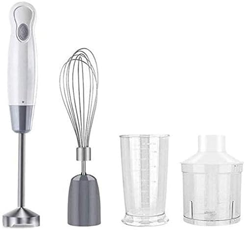 PORUTE Fouet, mixeur Plongeant, mixeur Plongeant 3 en 1 avec mousseur à Lait, Fouet à œufs for Mousse de Lait au café, purée d'aliments for bébés, Smoothies, sauces et soupes