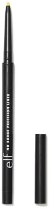 e.l.f. No Budge Precision Eyeliner, Langanhaltender, cremiger Eyeliner mit ultrafeiner Spitze für präzises Auftragen, Vegan & Tierversuchsfrei, Canary