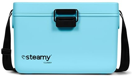 Steamy Classy 12, Kühlbox mit Schultergurt, 12 Liter, Sky Blue, Blauw