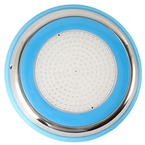Fdit 18W RGB-LED-Schwimmbadleuchte Unterwasserleuchte für Lampe Blau Wandmontage Ip68 mit Ac12V RGB-Licht RGB für Leichte Poolbeleuchtungsprodukte