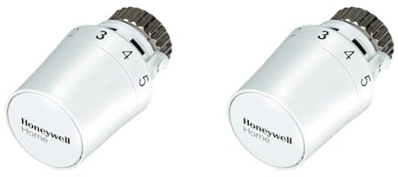 Honeywell Home Thera-5 thermostatic radiator head, M30 x 1.5 connection, white (Pack of 2)