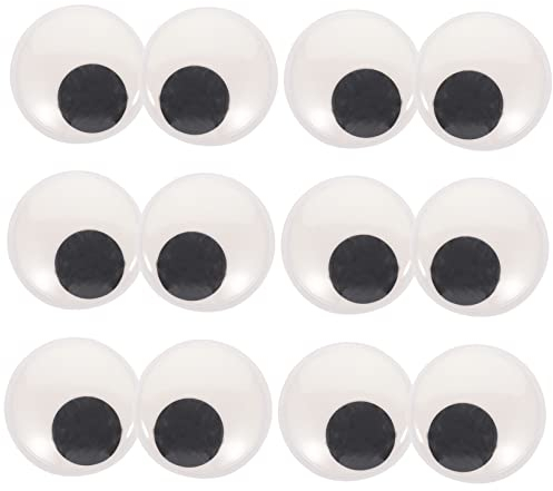 Gogogmee 16stücke Dekorative Puppe Große Augen Kompakte Handwerk Wackelaugen Multi-Funktion Puppe Dekore DIY Zubehör