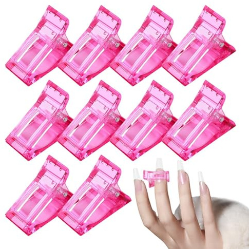 Nagelzange, Nagelzange für Gelnägel | Schnellbau-Gel-Nagelzange Poly Nail Gel Nagelformen - Praktische Nagelzange in Nagelverlängerung für Salon