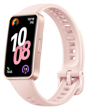 HUAWEI Band 10 Smartwatch up to 14 Days Battery Life, iOS & Android, Average Sleep HRV and Sleep Insights with an AI-powered Fitness Monitoring Tracker, Sleep Breathing Awareness, Fast Charging, Pink